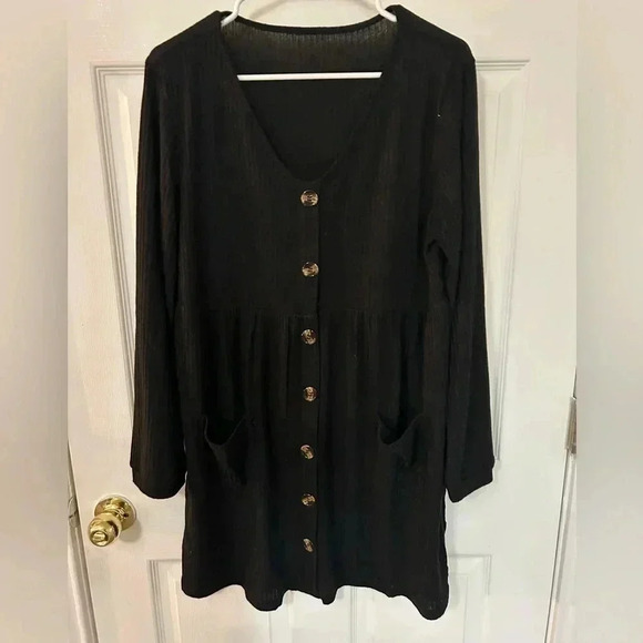 Women black tunic - Picture 1 of 4